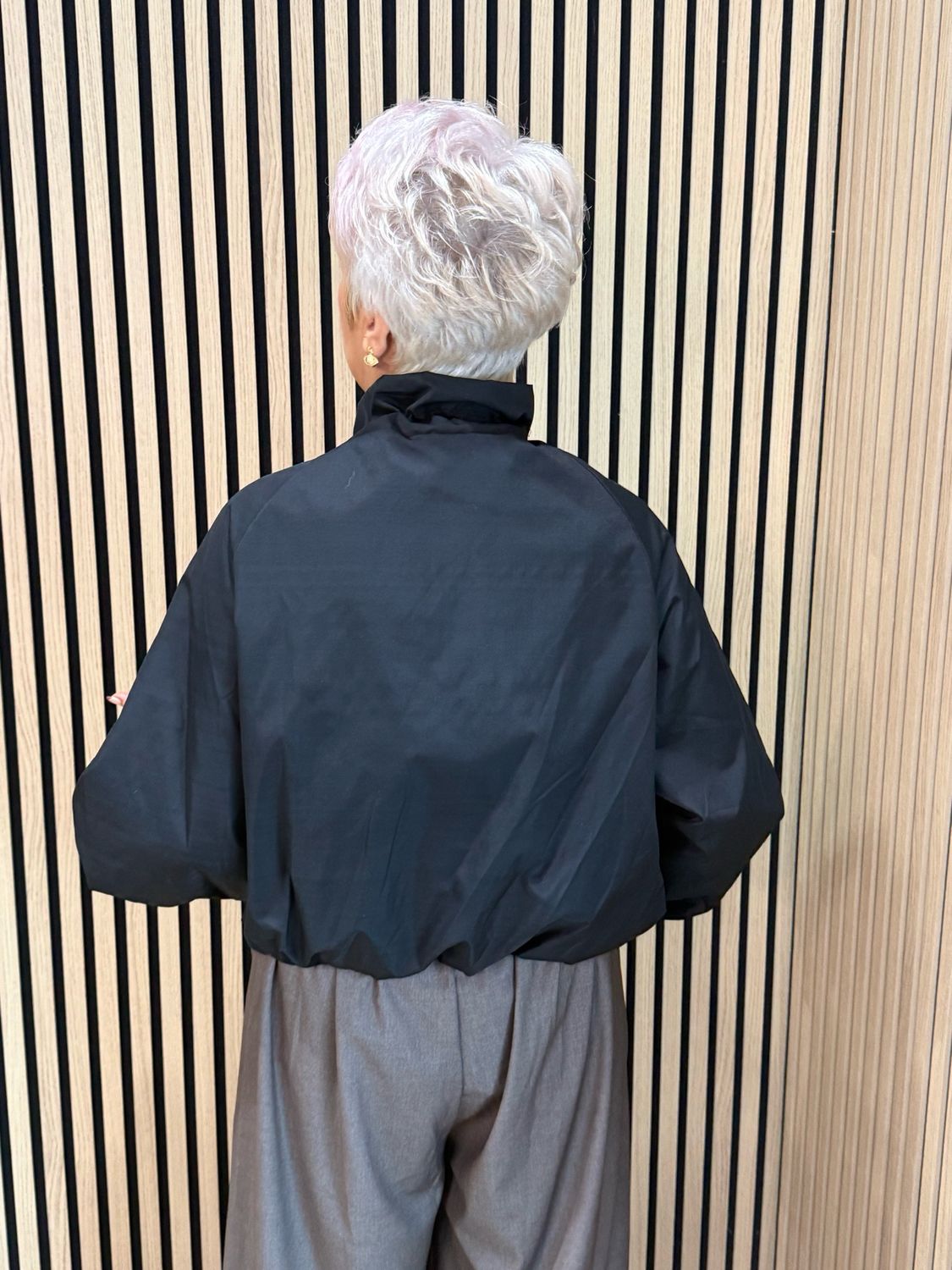 Lightweight Zip Up Jacket - Black
