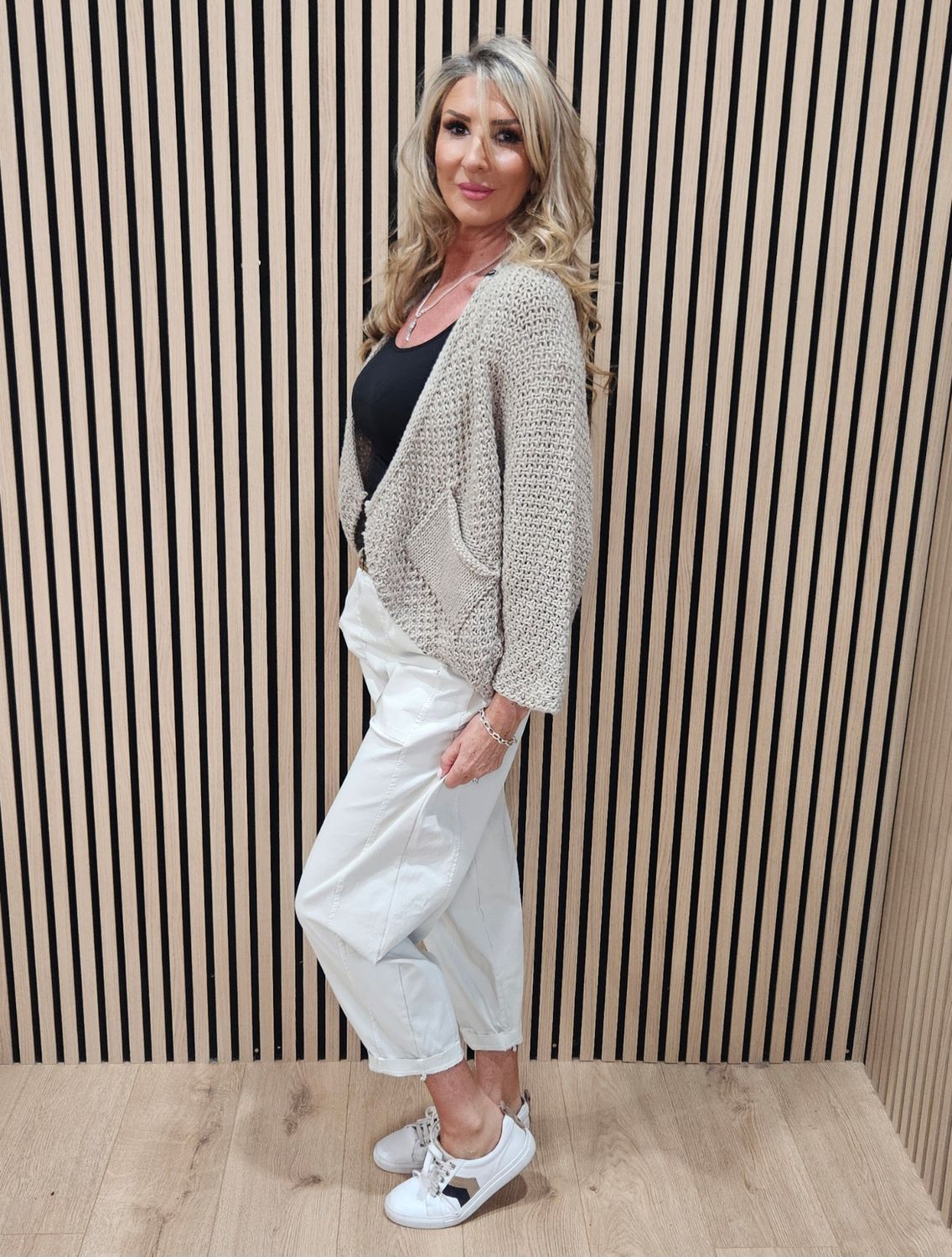 Soft-Knit pocket  Cardigan