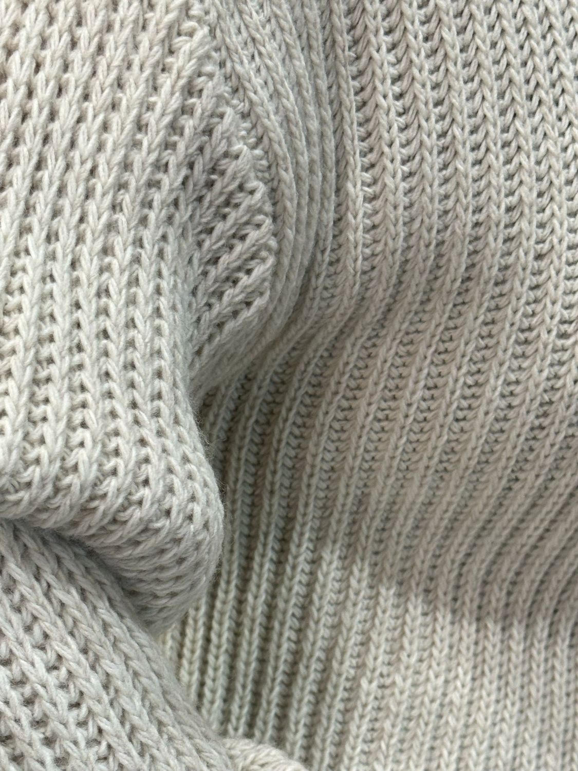 Chunky Cowl Neck Jumper - Cream