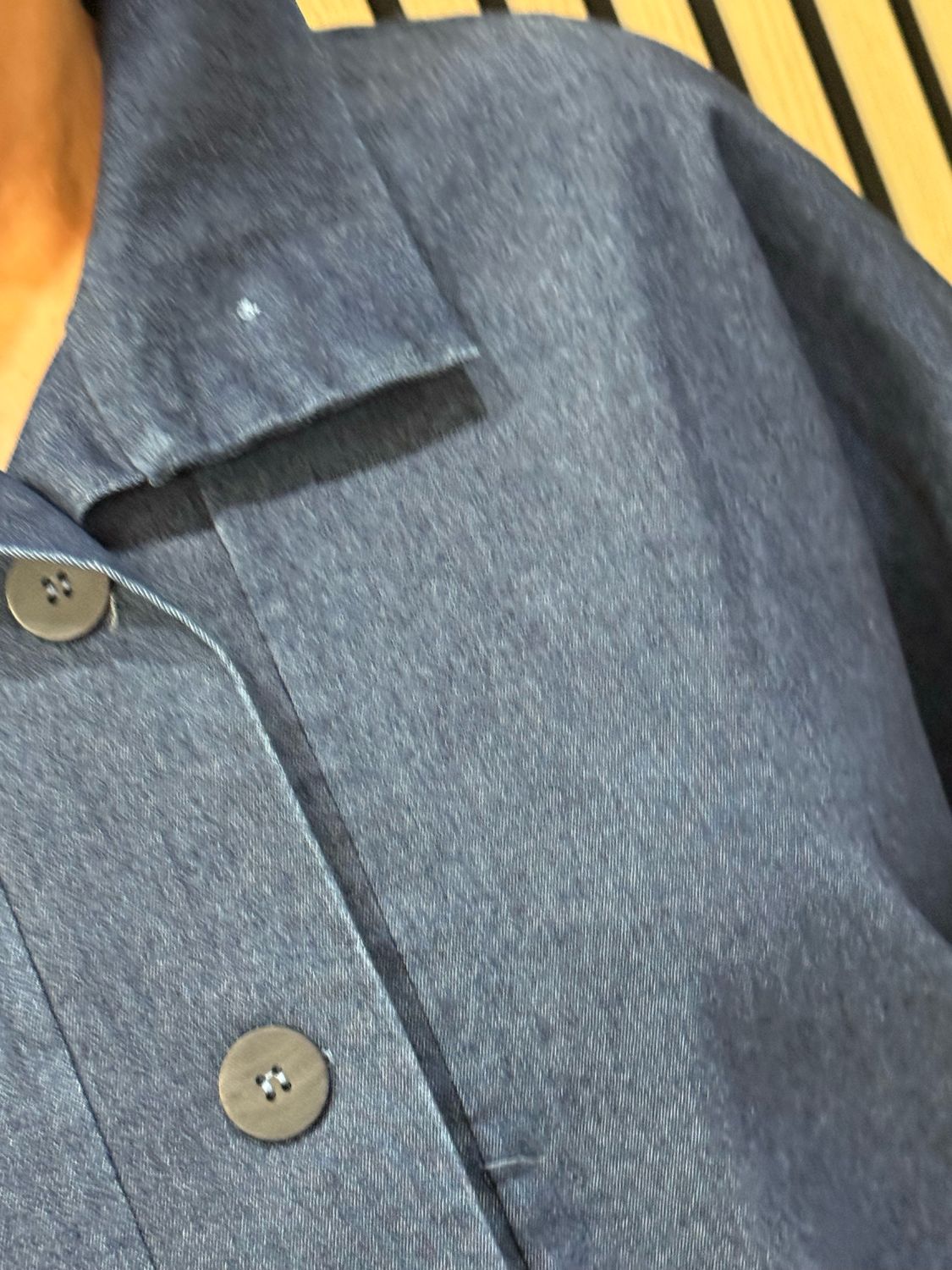 Two Piece Jacket &amp; Trouser Suit - Denim Blue