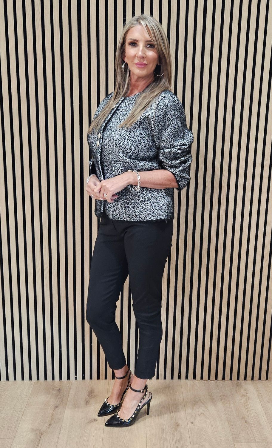 Boutique Knitted Layering Jacket