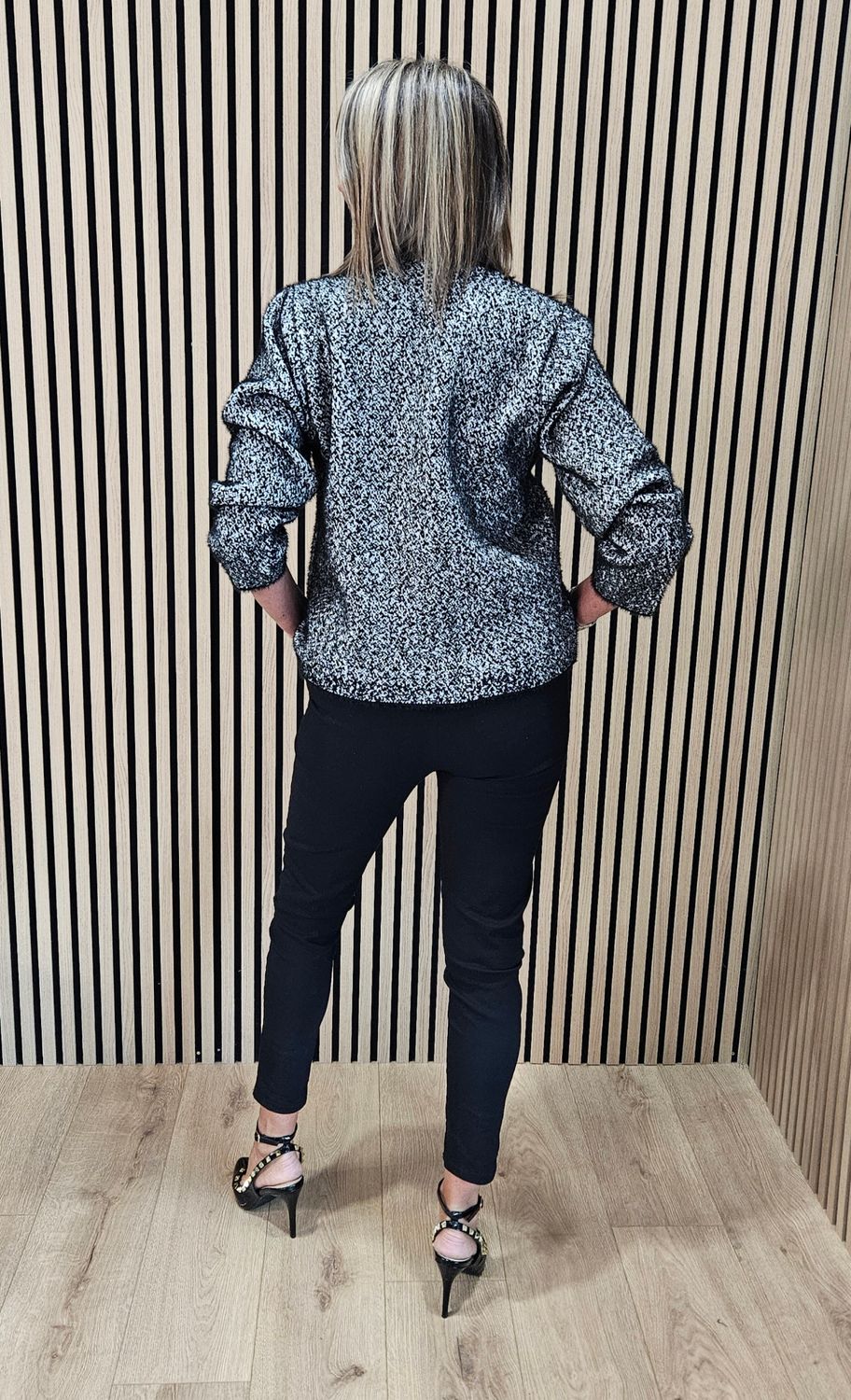 Boutique Knitted Layering Jacket