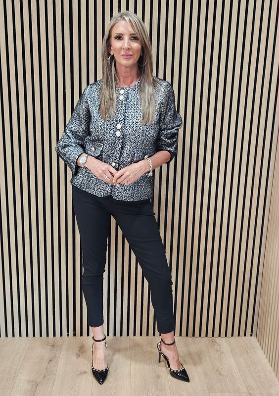 Boutique Knitted Layering Jacket