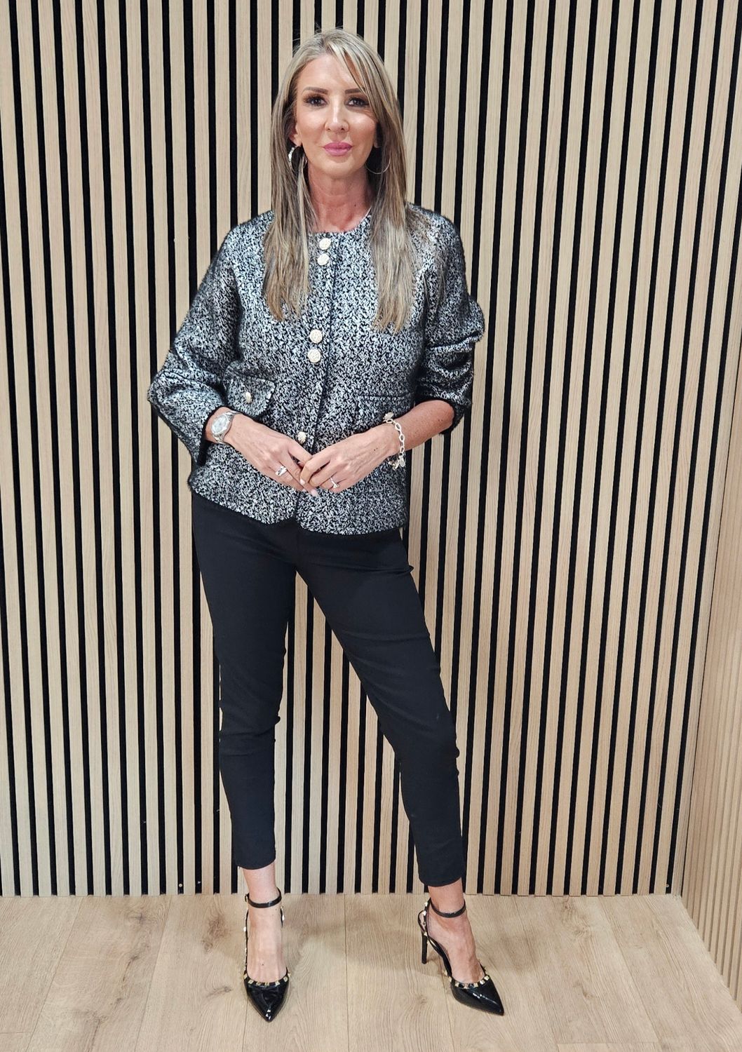 Boutique Knitted Layering Jacket