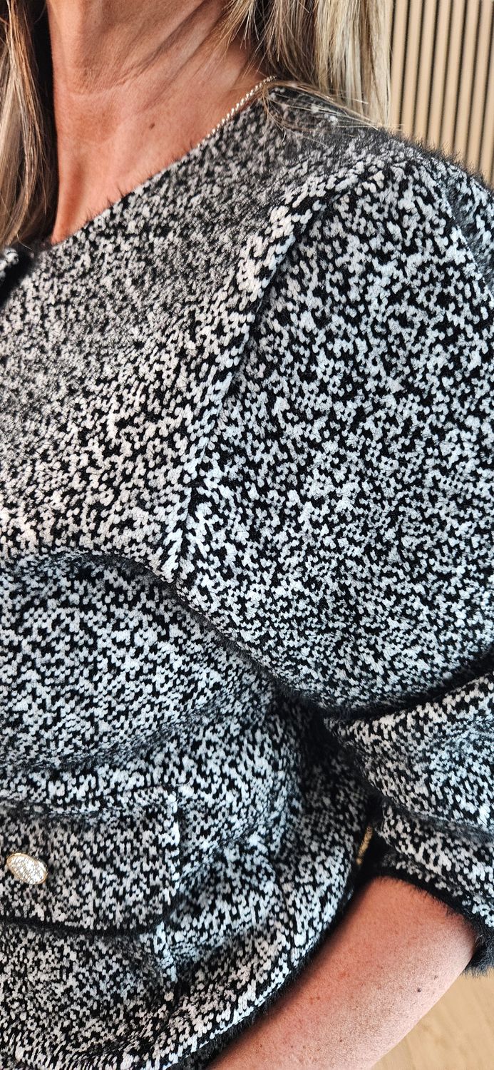 Boutique Knitted Layering Jacket
