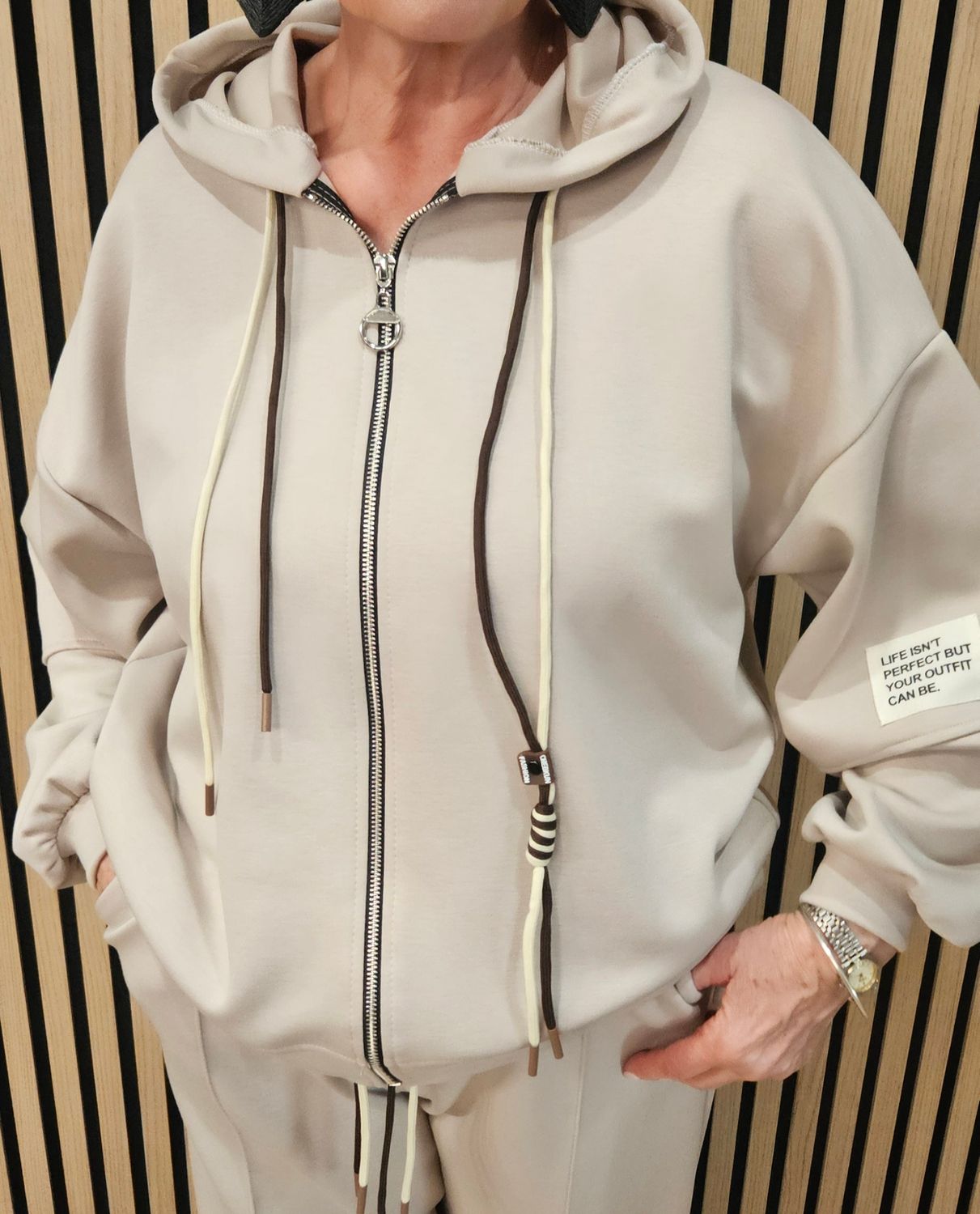 Statement Hooded Two-Piece Tracksuit