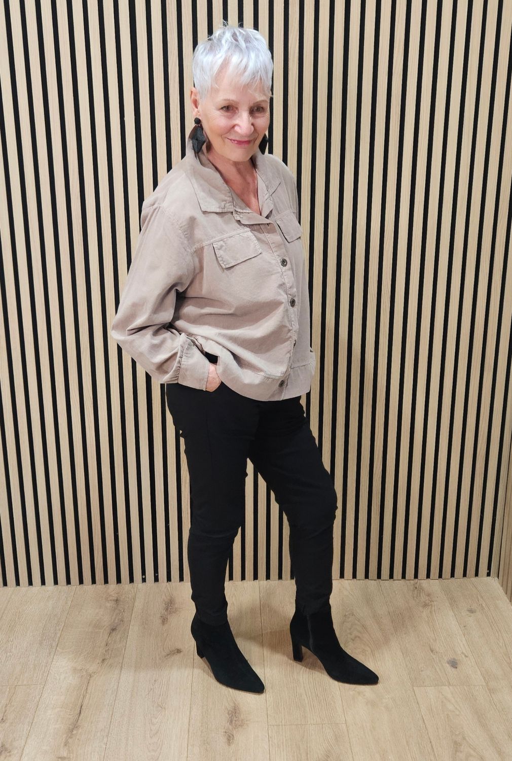 Needlecord Utility Shirt Jacket
