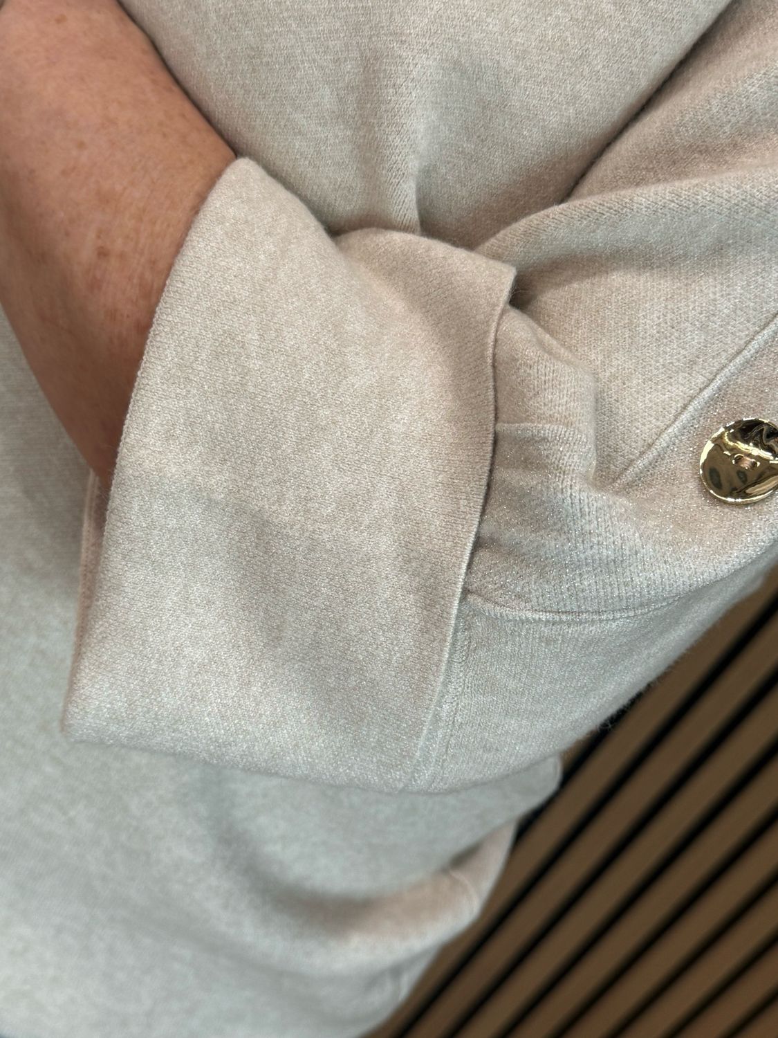 Button Detail Relaxed Jumper
