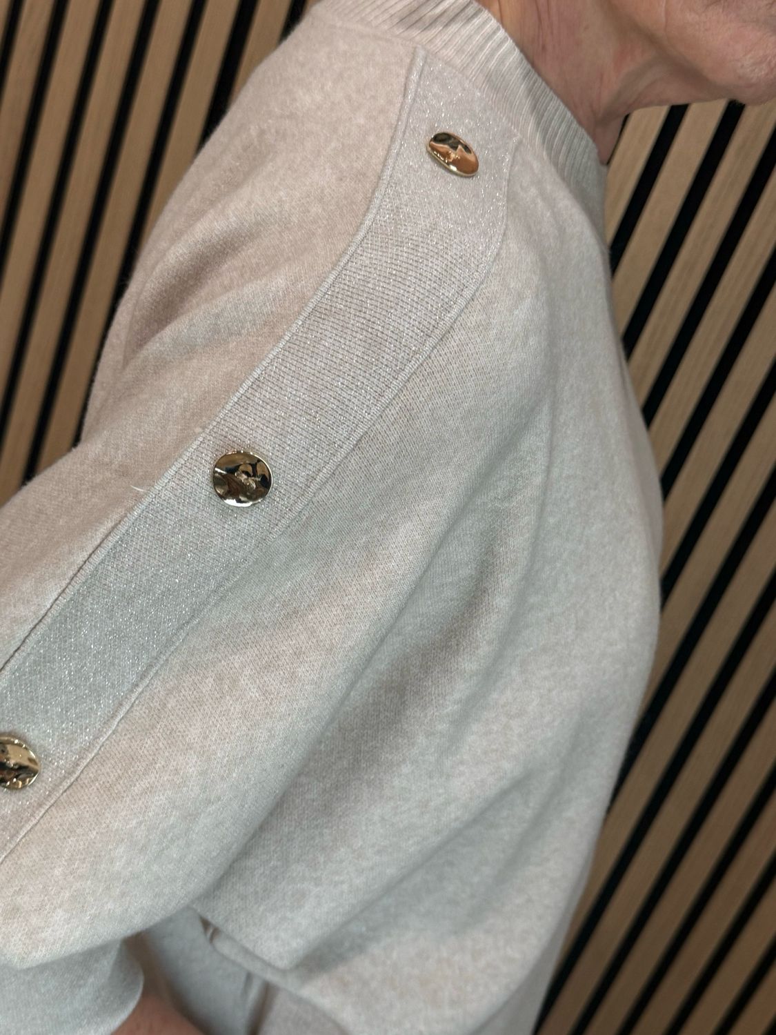 Button Detail Relaxed Jumper