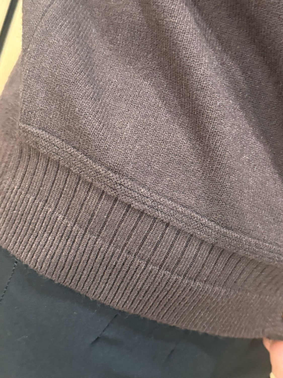 Gold Button Detail Pocket Cardigan - Chocolate