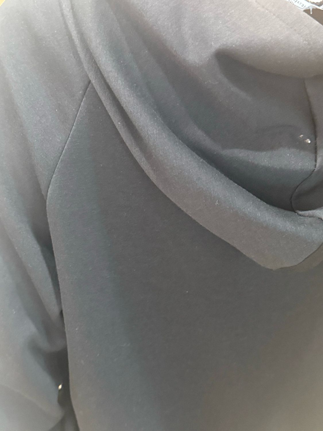 Soft Touch Relax Fit Hoodie - Black