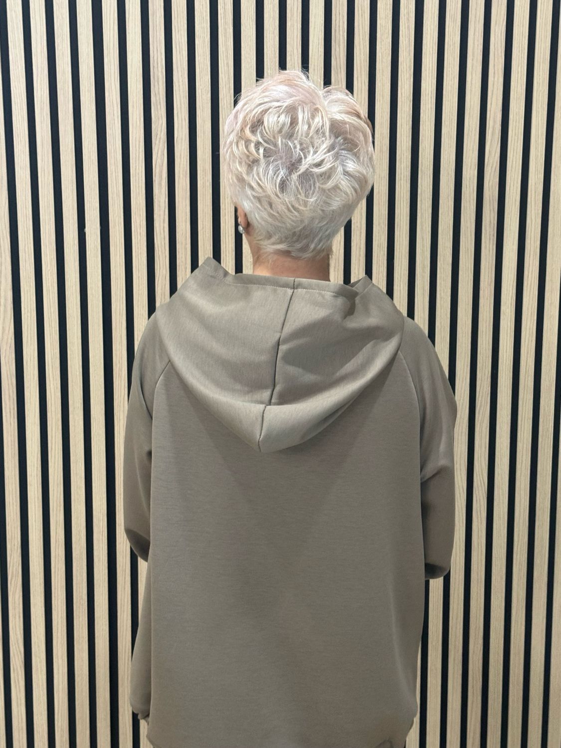 Soft Touch Relax Fit Hoodie - Taupe