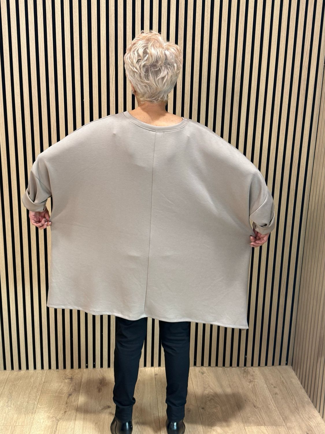 London Oversized Sweatshirt - Taupe