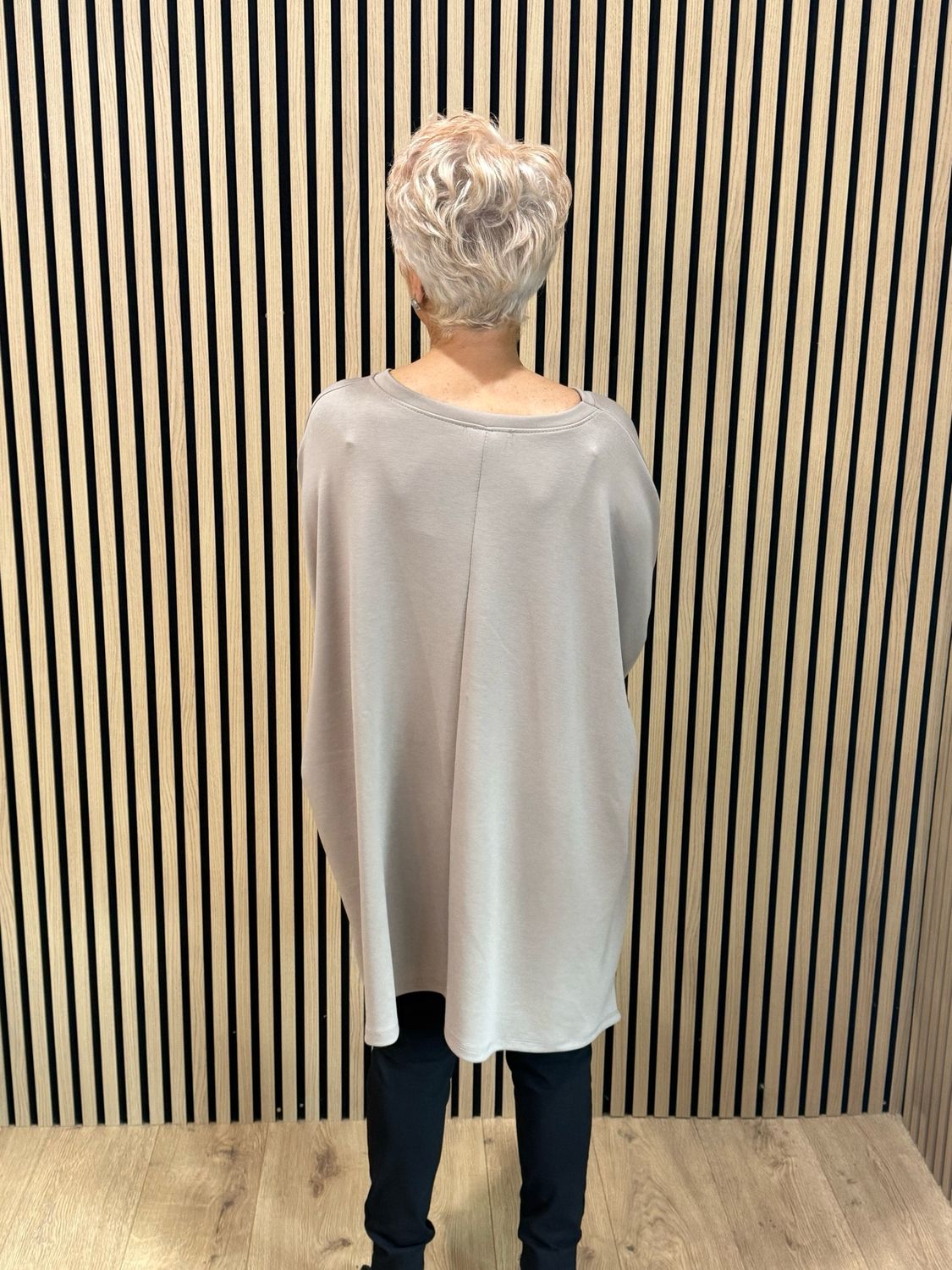 London Oversized Sweatshirt - Taupe