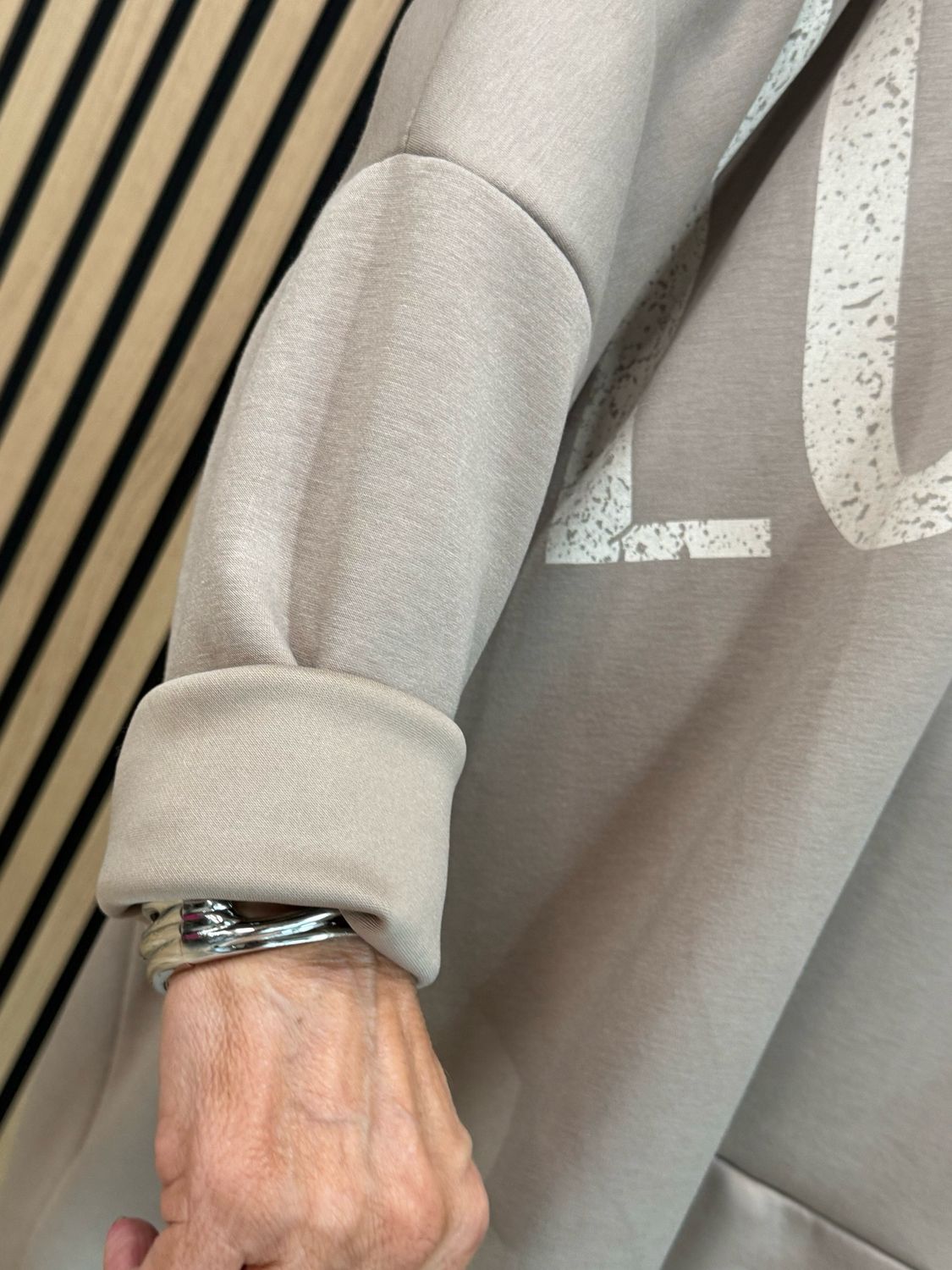 London Oversized Sweatshirt - Taupe