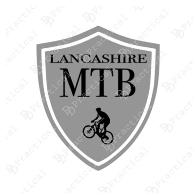 Lancashire MTB Official Bike Stem Sticker