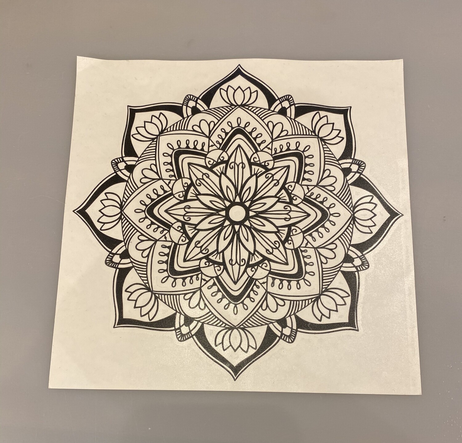 Mandala Window Sticker Mandala Window Sticker