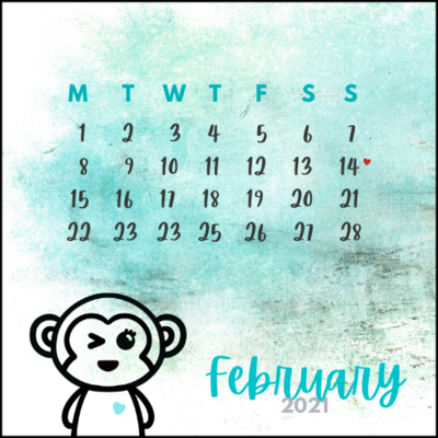 Cheekee Smunkee February Calendar Cheekee Smunkee February Calendar