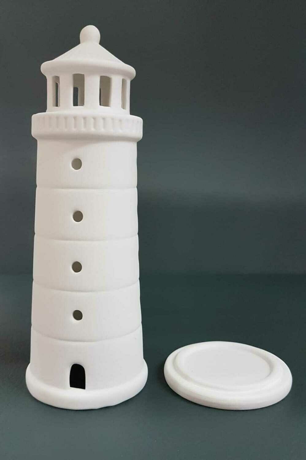 Leuchtturm aus Porzellan, klein - räder-Design