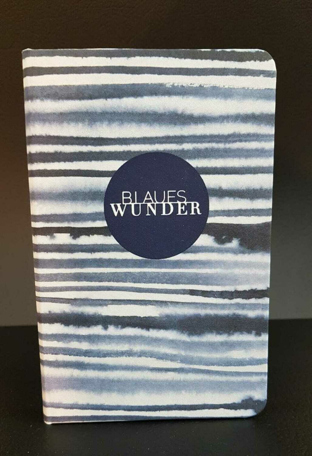 Notizbuch Tintenblau "Blaues Wunder" - räder-Design