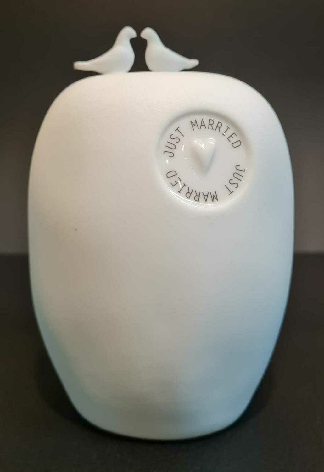Spardose Schottersteine "Tauben" - räder-Design