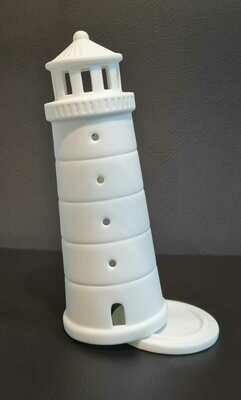 Leuchtturm aus Porzellan, groß - räder-Design