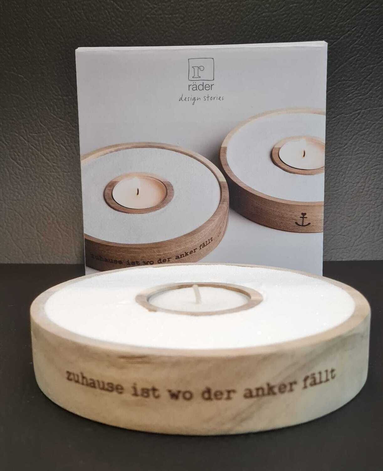 Räder 'Meer Als Worte' Pfeffermühle – Aus Bambus, Mit Keramikmahlwerk, Ø 6 Cm, Höhe 15 Cm