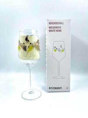 Herzkristall Weißweinglas #4 - Ritzenhoff