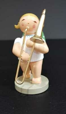 Engel mit Zugposaune, Wendt & Kühn Engel mit Zugposaune, Wendt & Kühn