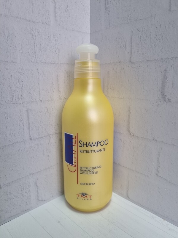 TMT MILANO Restructuring shampoo with linseed Нежный реструктурирующий шампунь на основе льна 250 мл