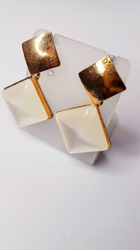 Mia  Vintage Opal Earrings