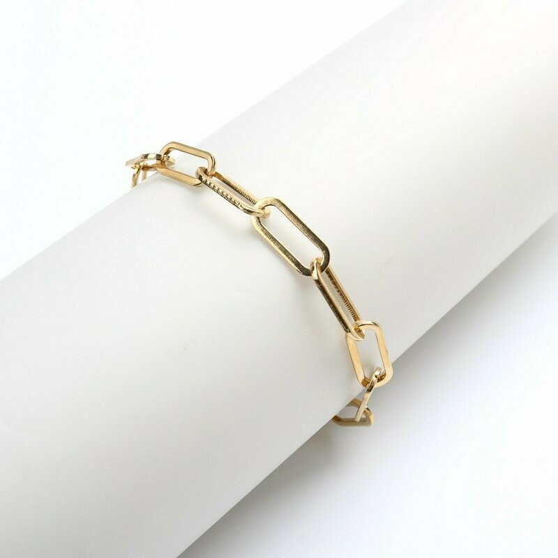 16 Gold Plated Chain Bracelet