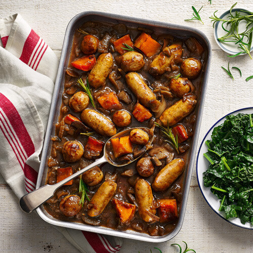 Oven Baked Sausage Casserole