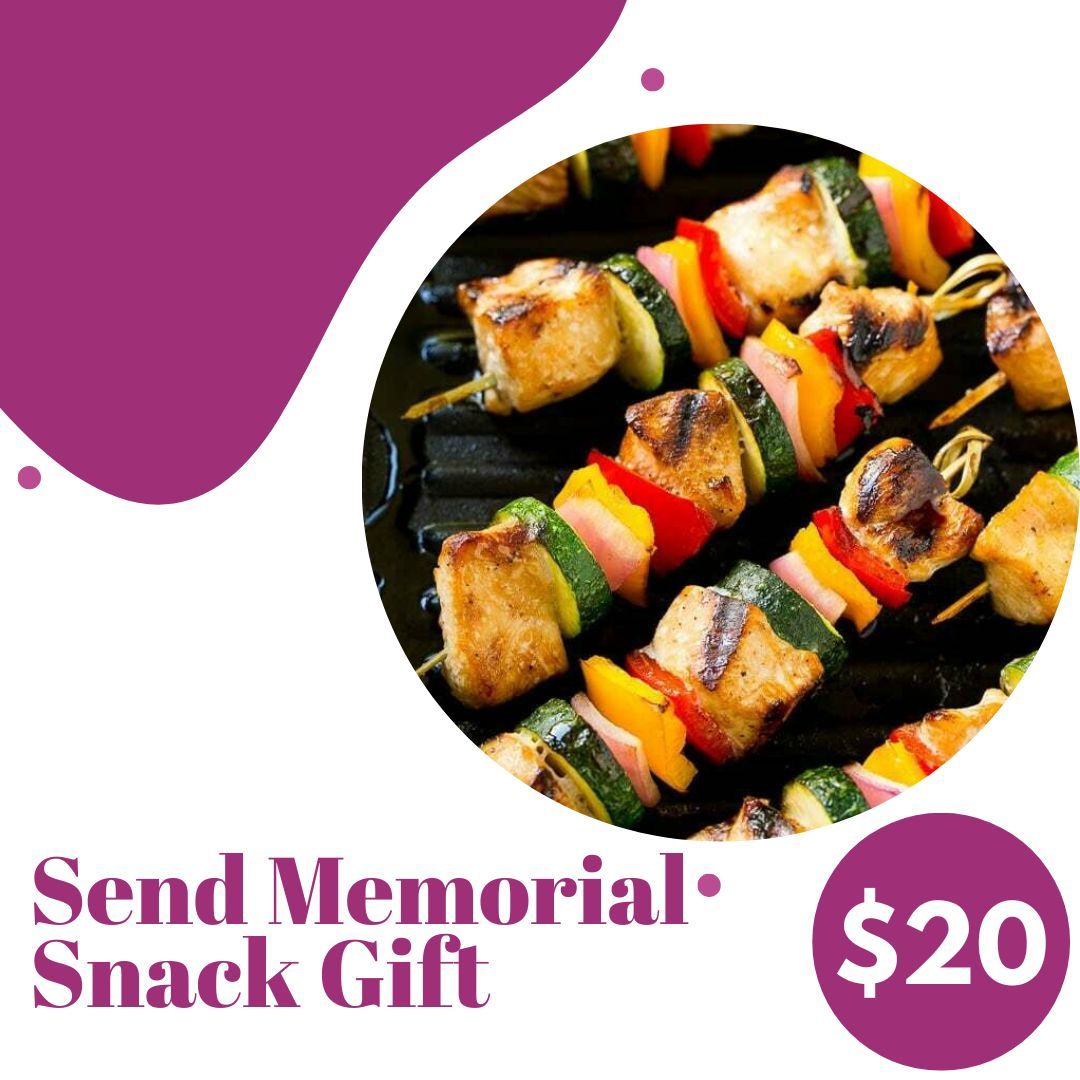 Send Memorial Tea Snack Gift