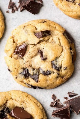Choc Chip Cookies x 10 in a pack (minimum order 5 packs)