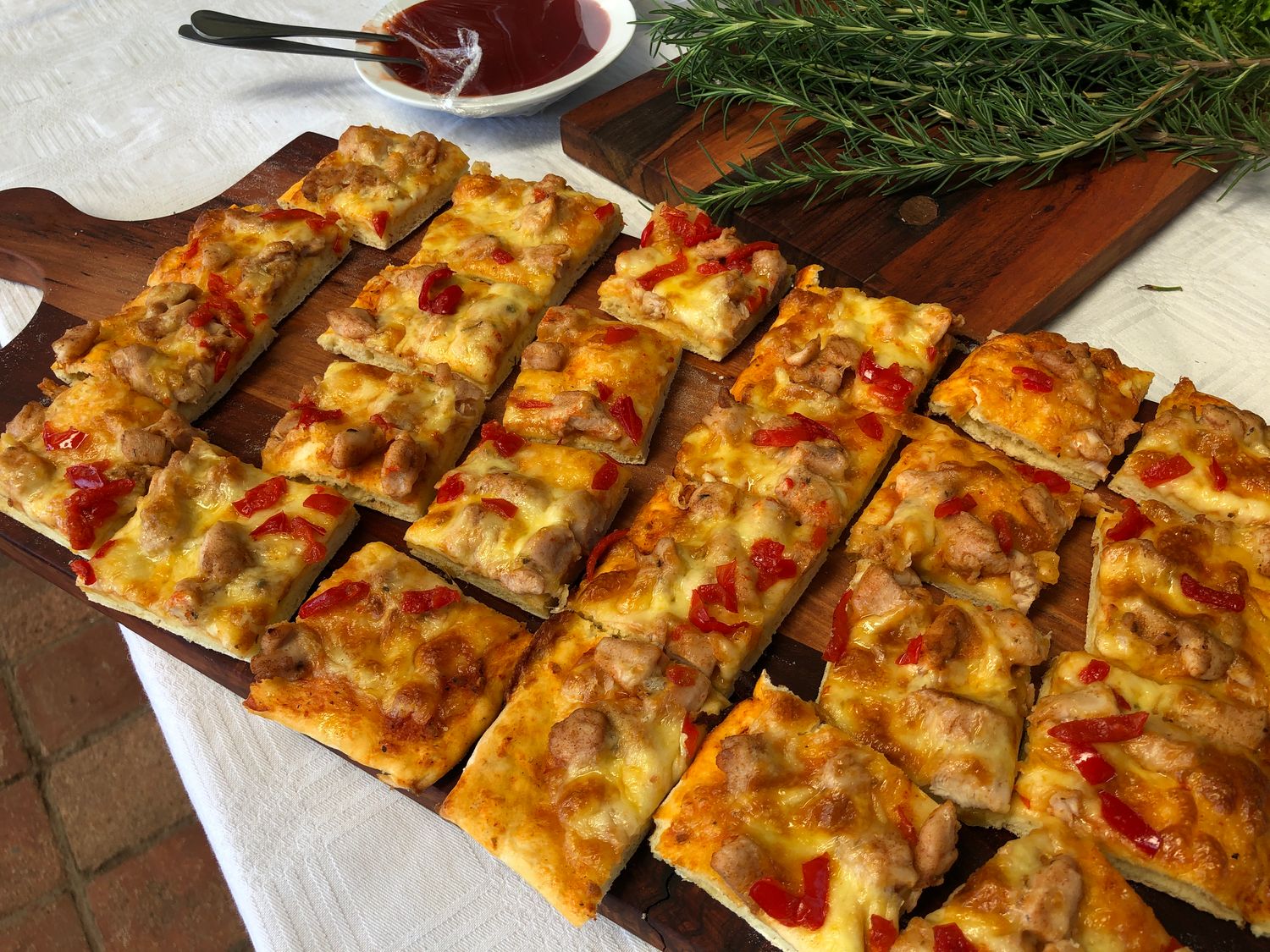 Mini Pizza Squares x 24