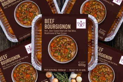 Beef Bourguignon for 1