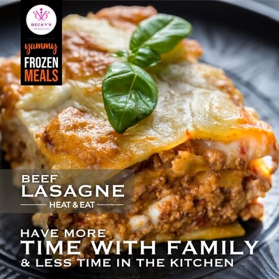 Beef Lasagne for 2