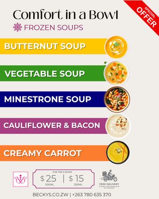 Comfort in a Bowl Soup Combo