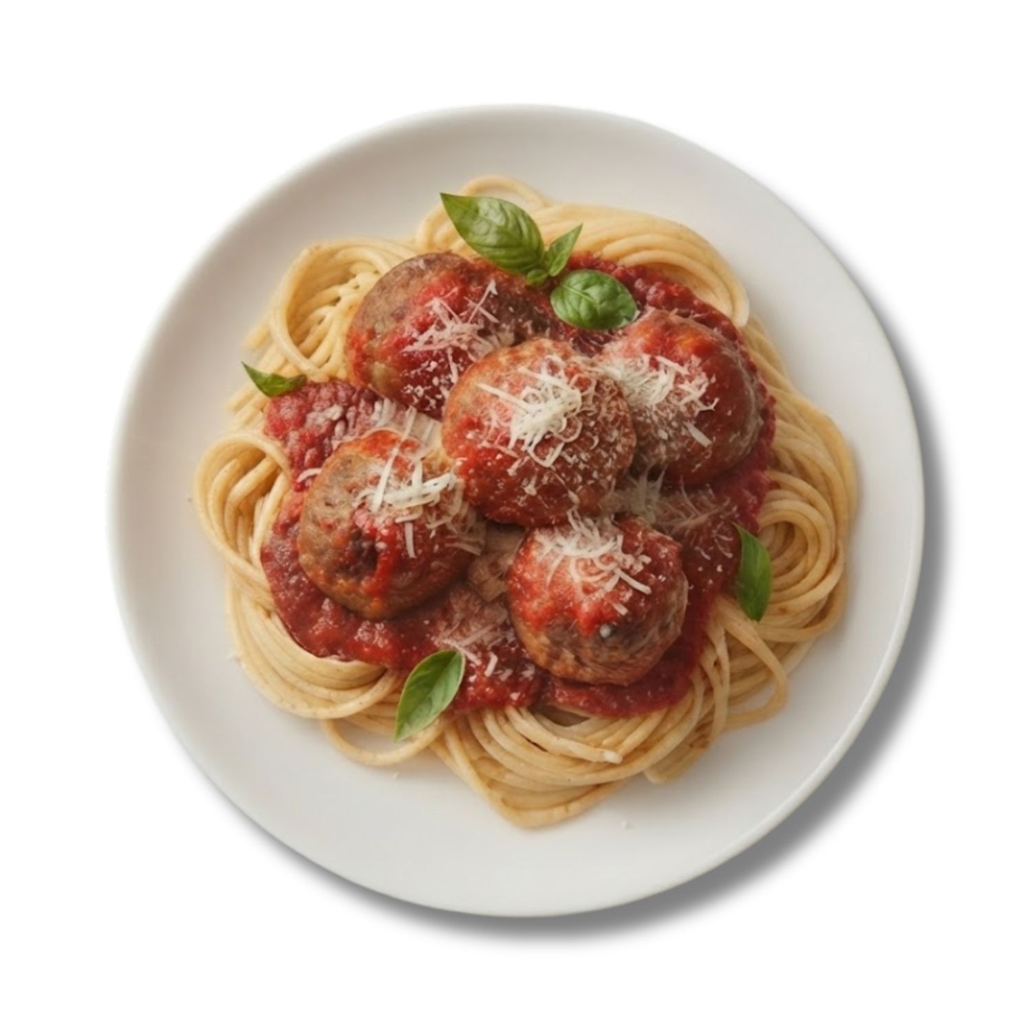 Italian Meatballs &amp; Spaghetti For 2