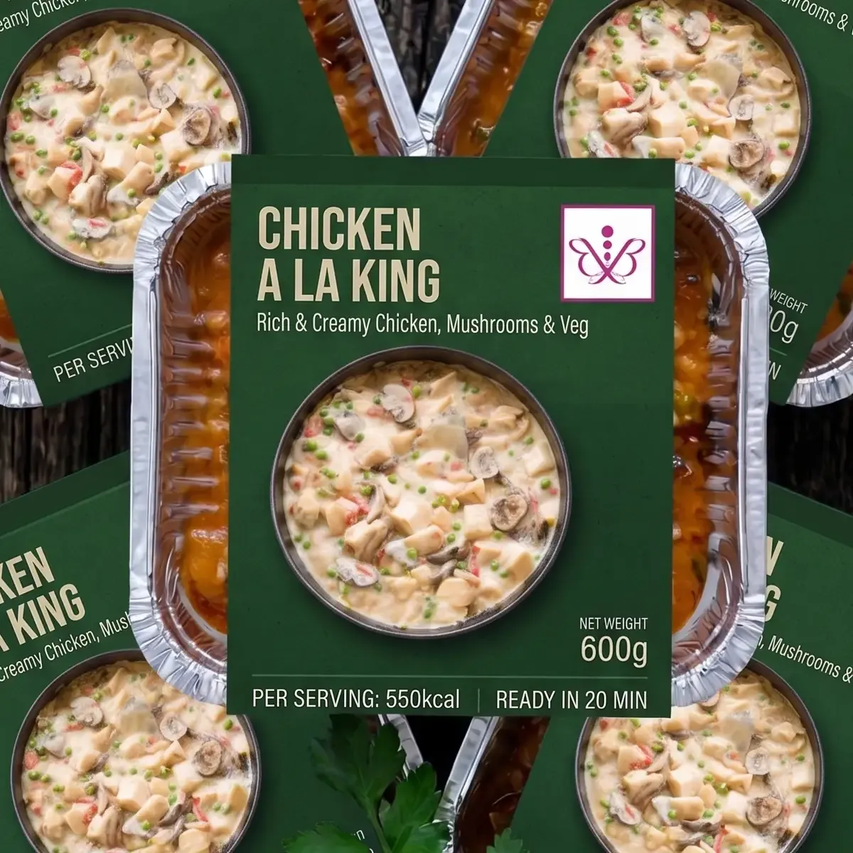 Chicken A La King for 2