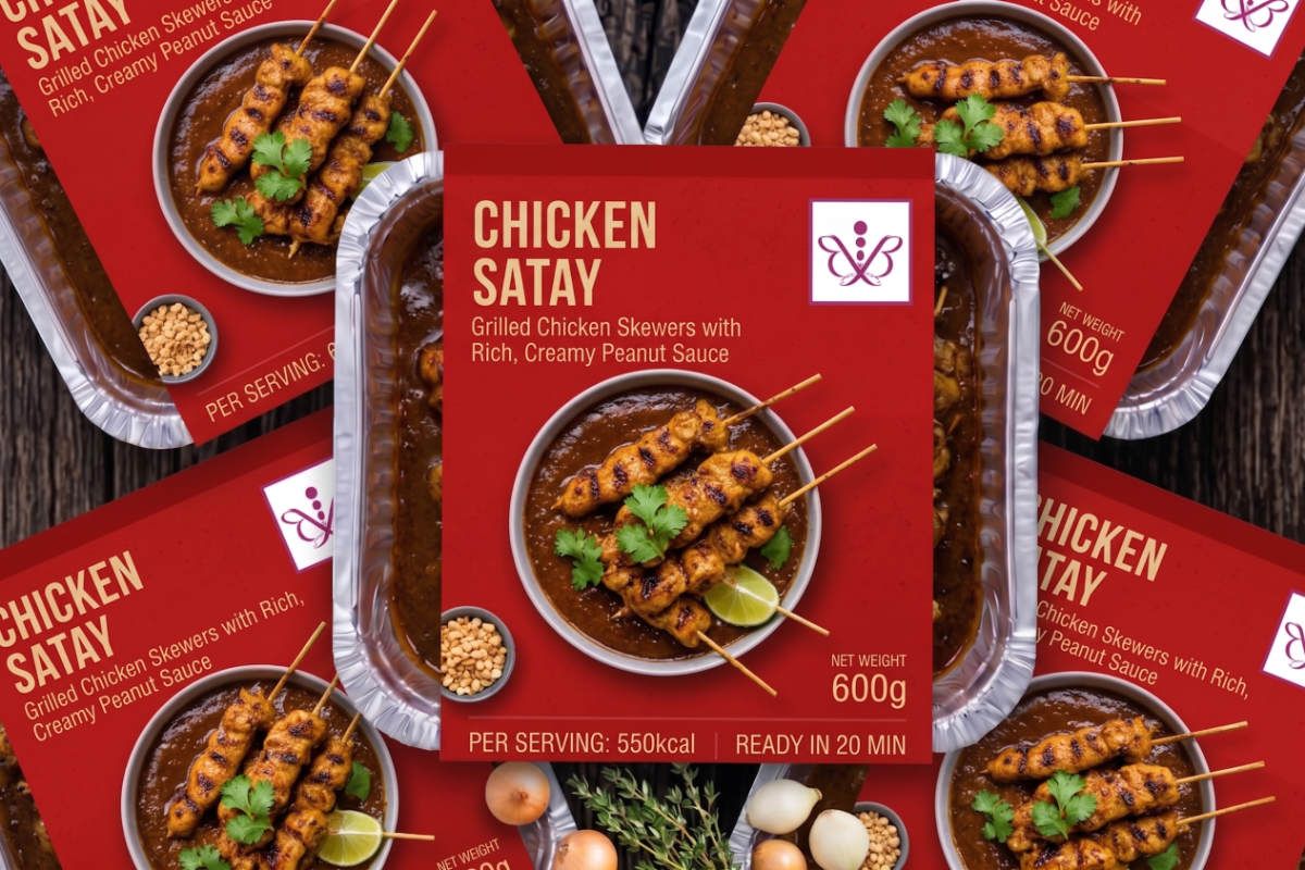 Chicken Satay for 1