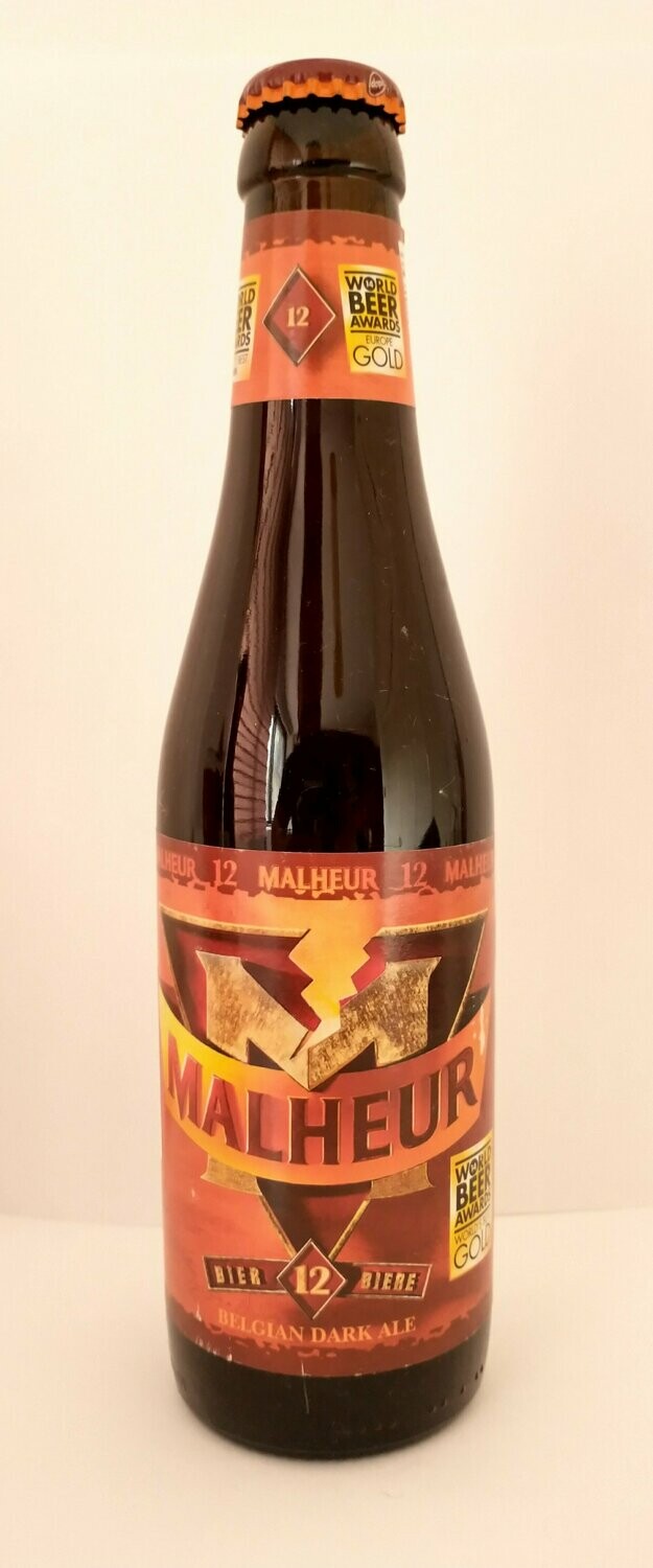 Cerveza Belga Malheur 12° Belgian Strong Dark Ale 330 ml