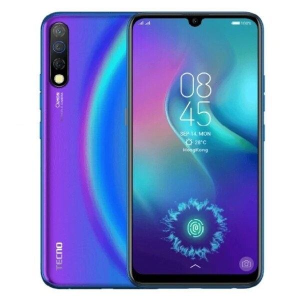Tecno Camon 12 PRO (CC9) 6.4-Inch HD (6GB RAM, 64GB ROM) Android™ 9 Pie, (16MP+8MP+2MP)+32MP, Dual SIM 4G LTE