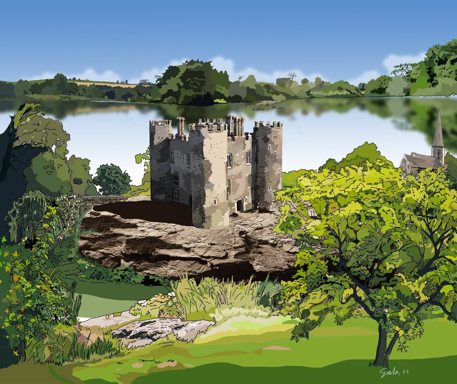 Gala Hutton - Carlow Castle