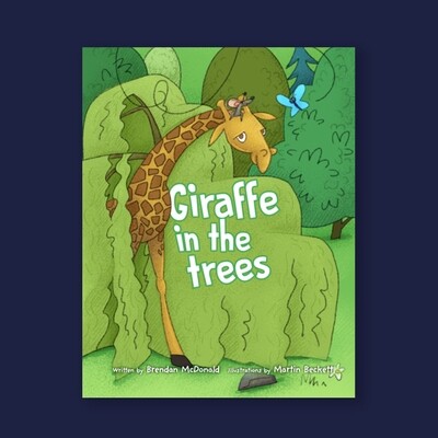 Giraffe in the trees by Brendan McDonald