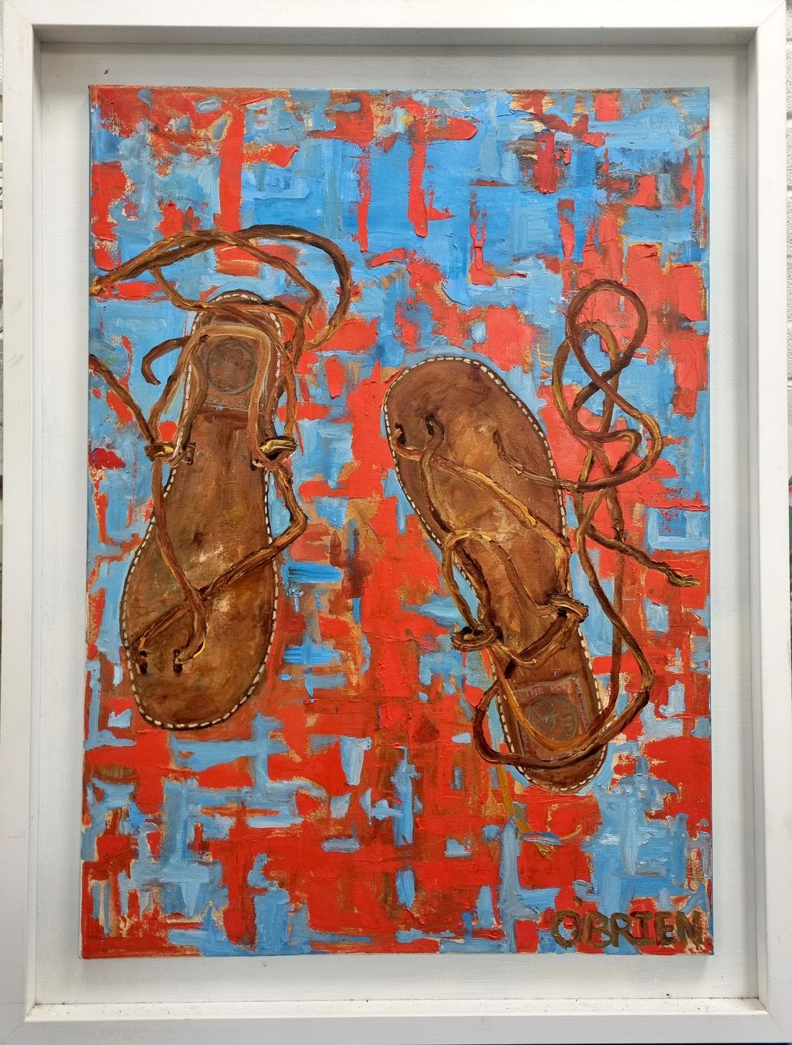 Sue O' Brien - Athens ( A Poet sandal maker )