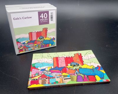 Gala&#39;s Carlow - Wood jigsaw puzzle