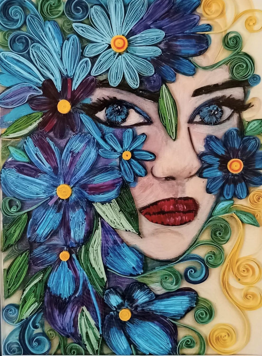 Carmen Mindriscanu -The Gaze Among Flowers Carmen Mindriscanu -The Gaze Among Flowers