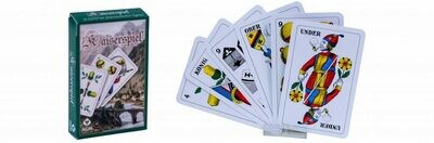 Kaiserspiel - Jasskarten mit Drei, Vier und Fünf